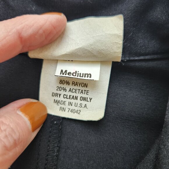 Vintage 80s 90s Last Exit Color-block Blazer Jacket Maximalism Office Party - Picture 9 of 9